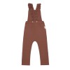 Jumpsuit ruffle pale red rib
